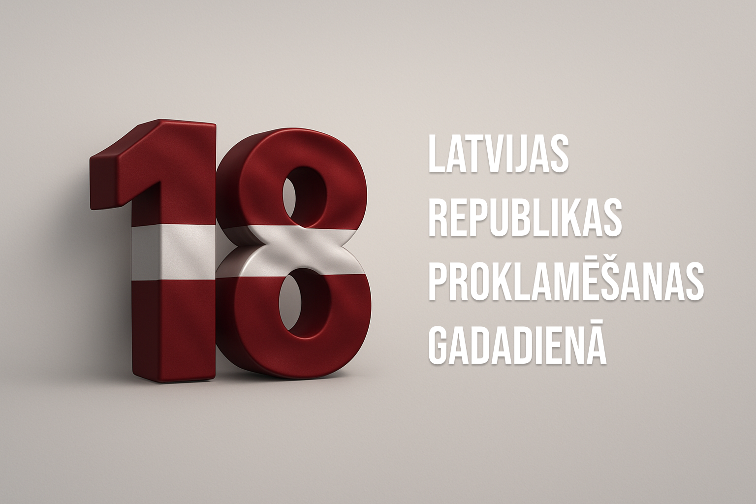 Latvijas Republikas proklamēšanas 107. gadadiena
